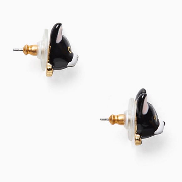 🆕Kate Spade ♠️ NY ma cherie Antoine Dog Earrings - Picture 3 of 5